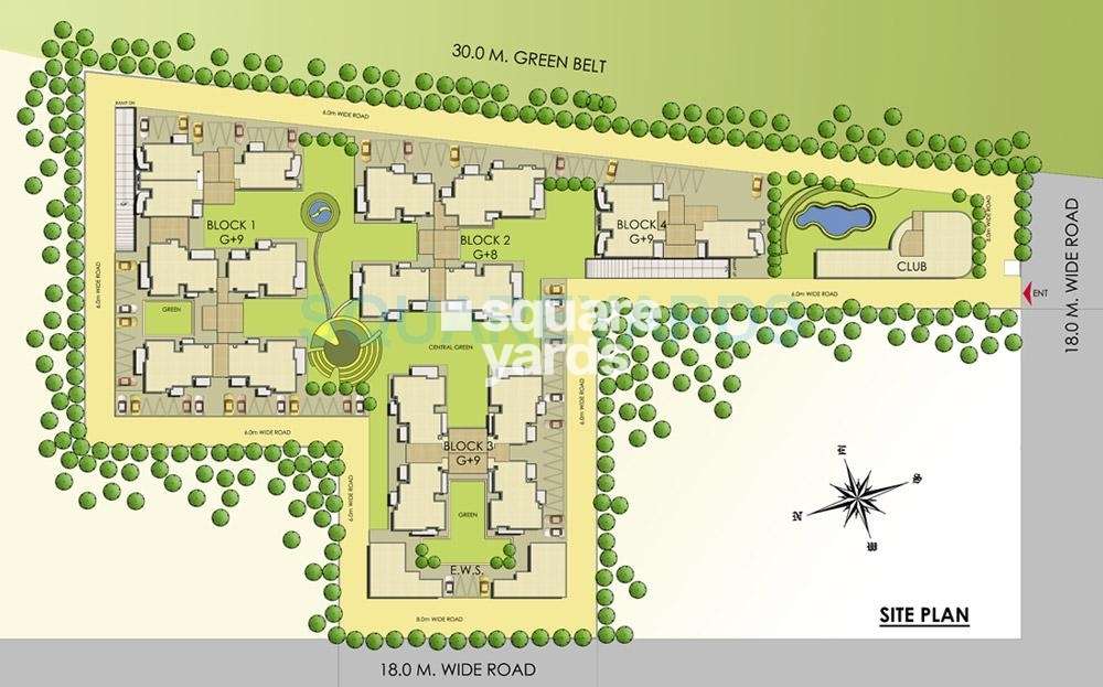 slf indraprastha apartments master plan image1