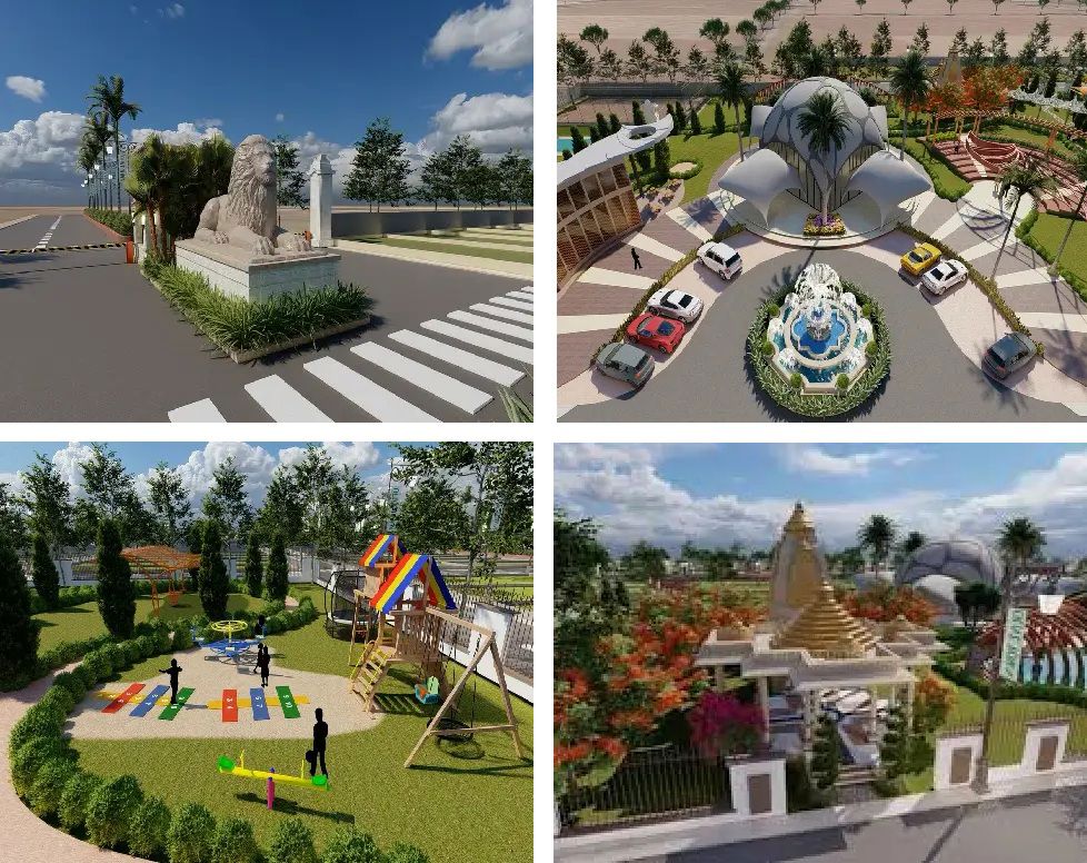 Soha Olive Town Amenities-Features