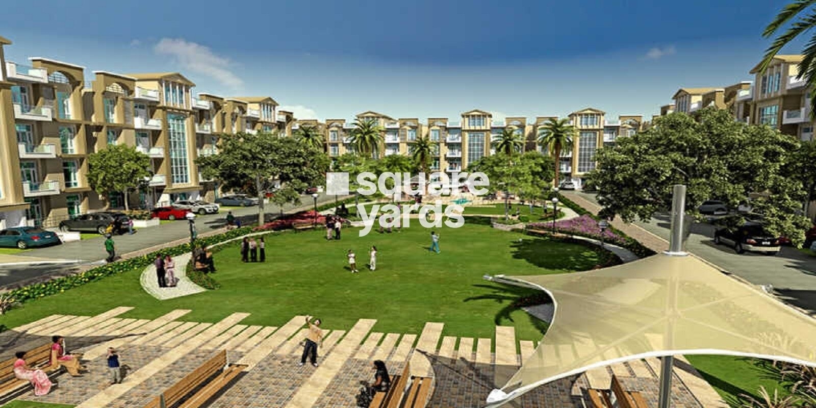 SRS Pearl Floors residential project in Sector 88