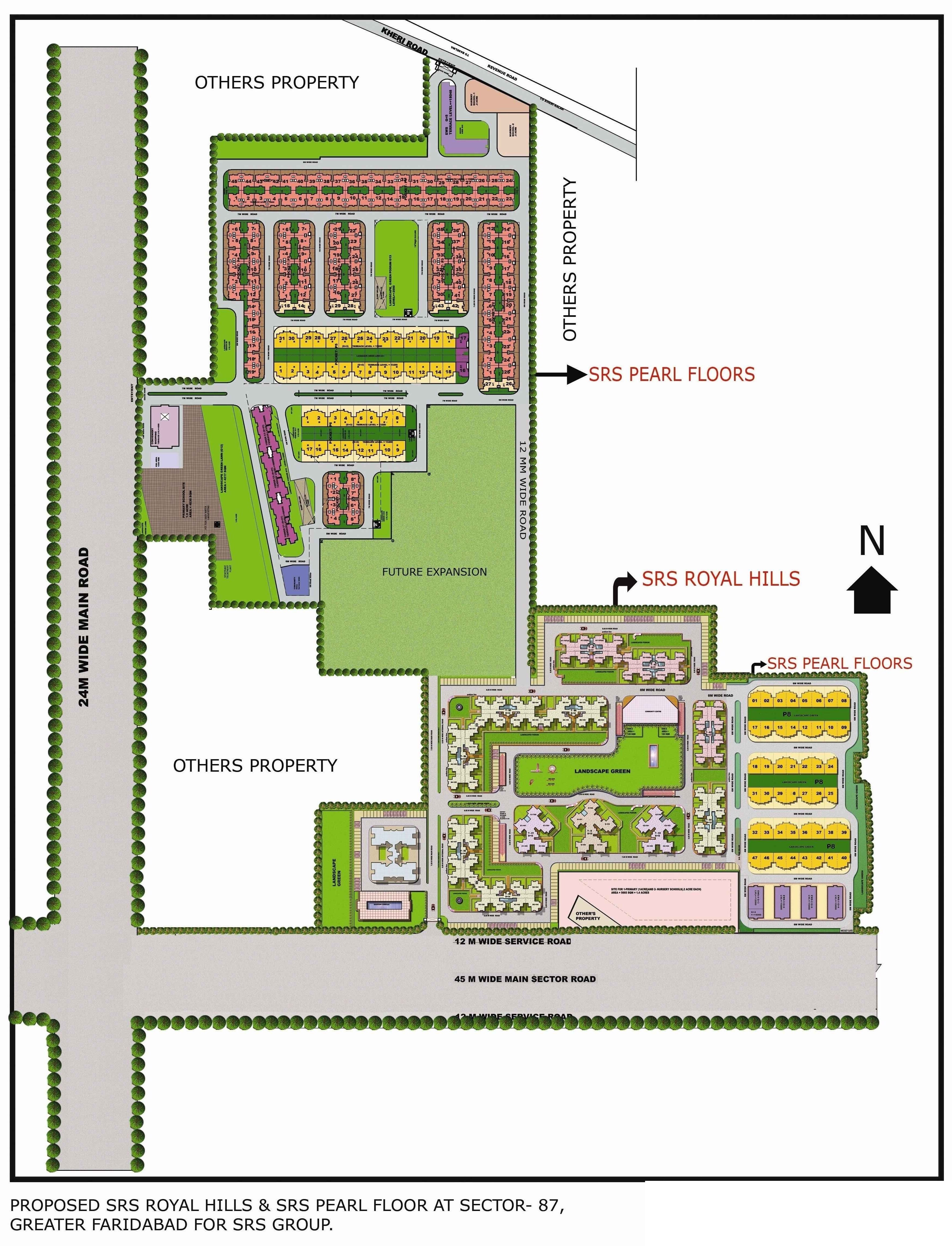 SRS Prime Floors Master Plan Image