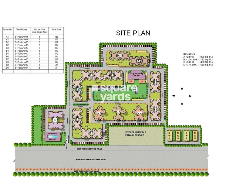 SRS Royal Hills Master Plan Image