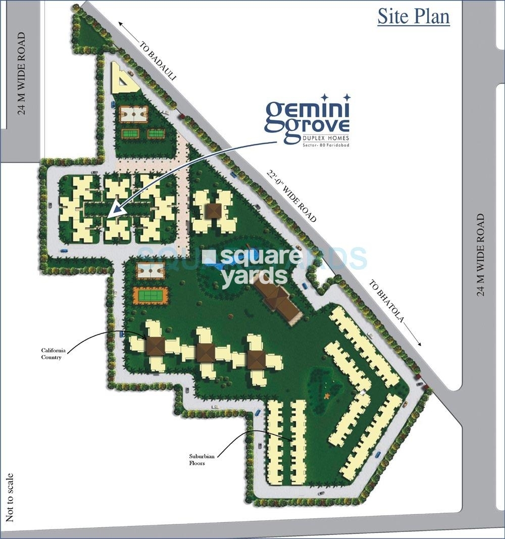 Dhingra Suburbian Floors Master Plan Image