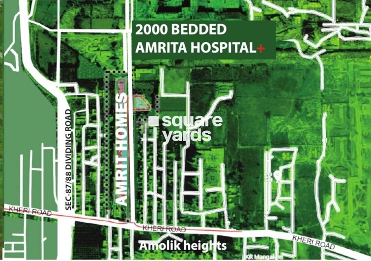 Sudarshan Amrit Homes Location Image