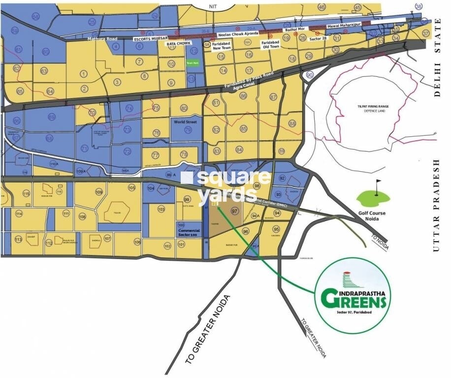 Swatantra Indraprastha Greens Location Image