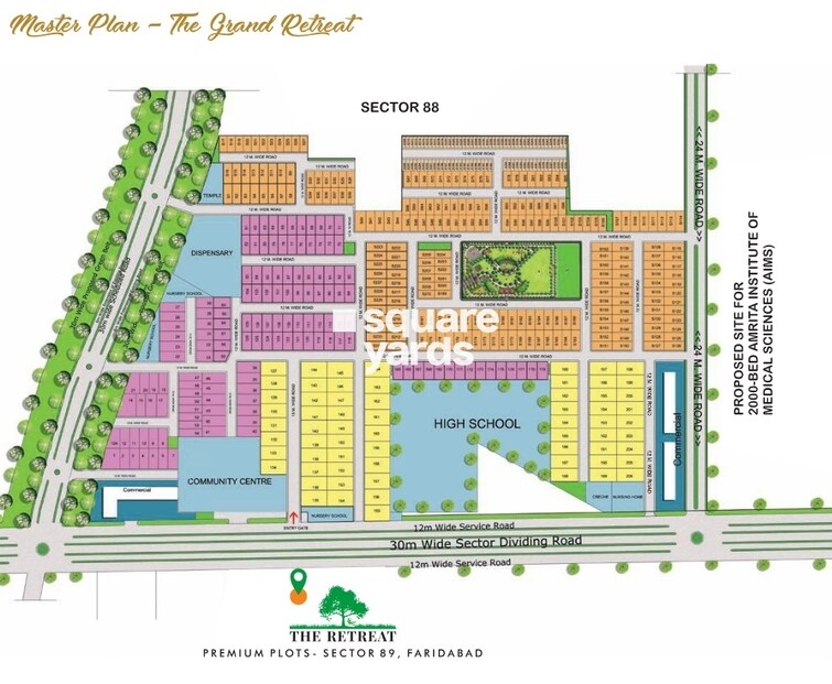 TDI The Grand Retreat Master Plan Image