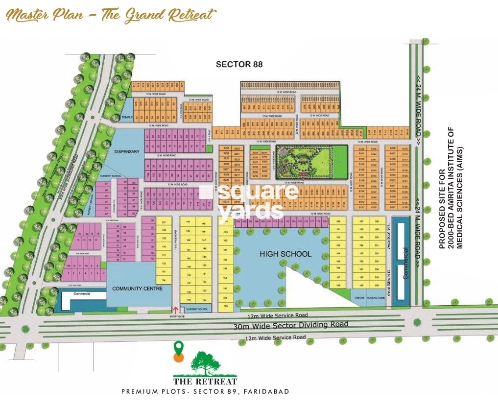 TDI The Grand Retreat Master Plan Image