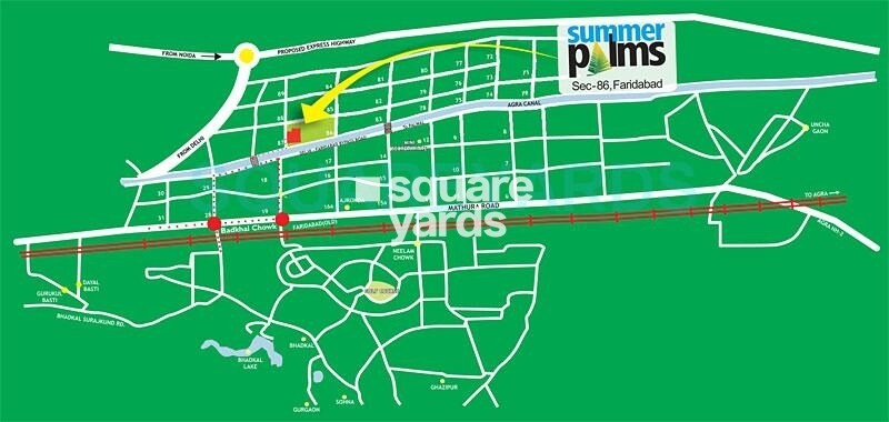 Umang Summer Palms Location Image