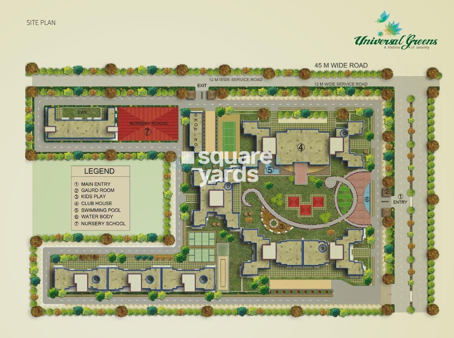 Universal Greens Master Plan Image