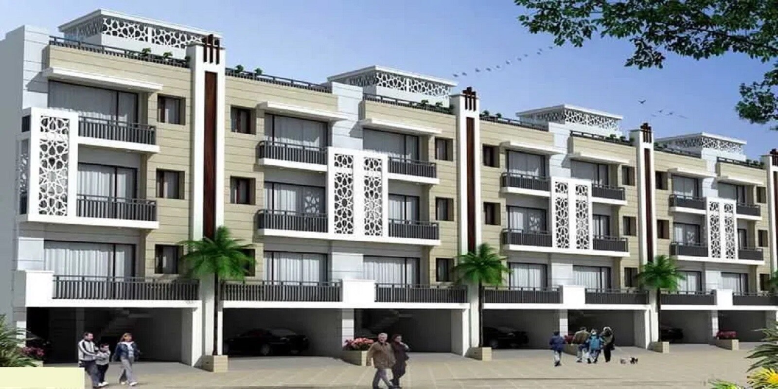 VP Floors residential project in Sainik Colony