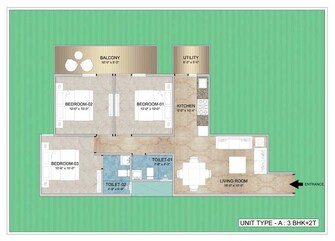 3 BHK Apartment For Resale in Adore Happy Homes Grand Sector 85 Faridabad  7575808