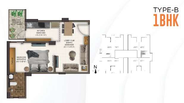 advitya homes apartment 1 bhk 375sqft 20214223124235