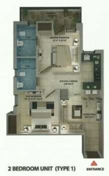  2 BHK Apartment at Amolik Heights, Sector 88 – for Sale