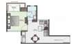 Auric City Homes 1 BHK Layout