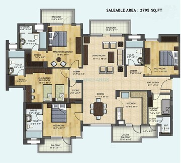  4 BHK Apartment at BPTP Park Grandeura, Sector 82 – for Sale
