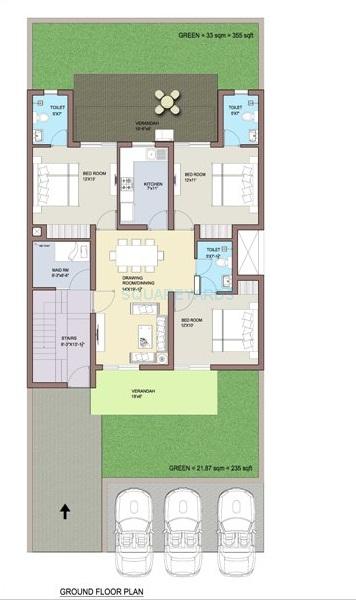 Other, bptp-park-81 3 Bedroom 1778 Sq.Ft. Apartment In Sector 81 Faridabad 9544803