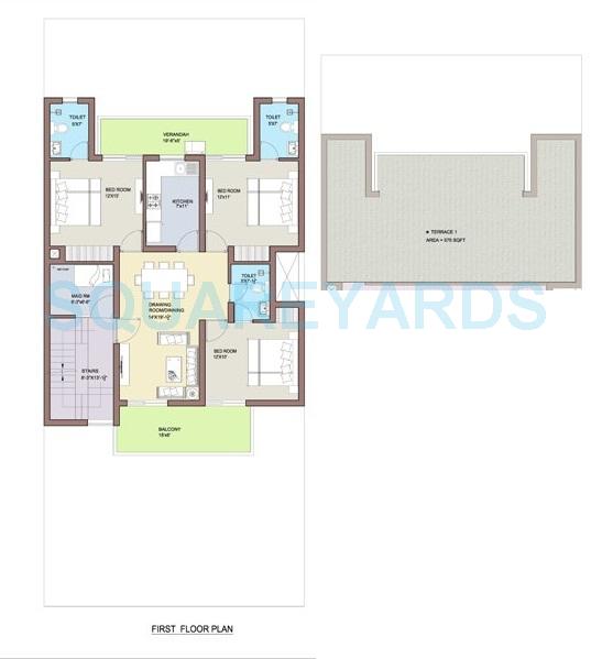 Other, bptp-park-81 3 Bedroom 1750 Sq.Ft. Apartment In Sector 81 Faridabad 9651162