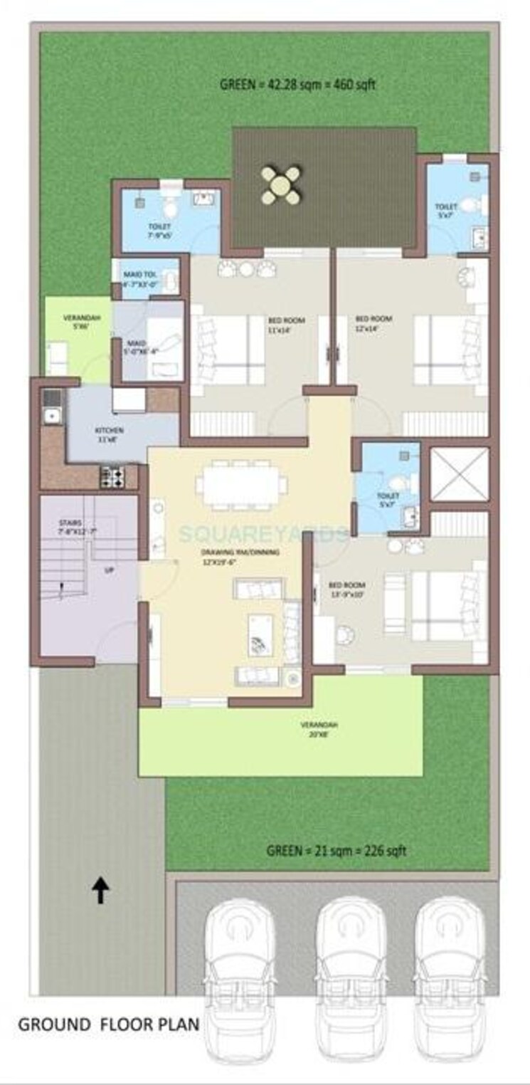 Other, bptp-park-81 3 Bedroom 1882 Sq.Ft. Apartment In Sector 81 Faridabad 9303719