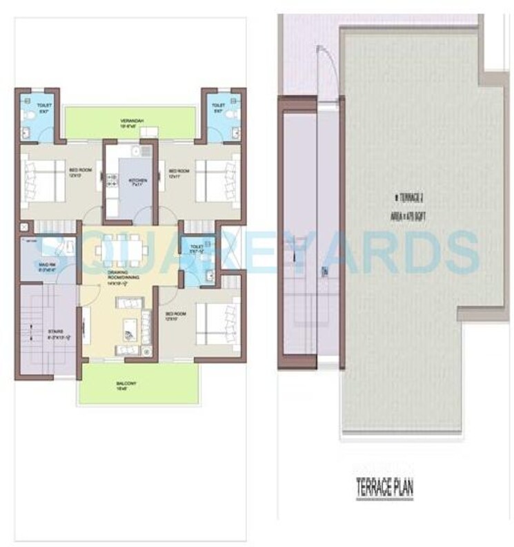 Other, bptp-park-81 3 Bedroom 1650 Sq.Ft. Apartment In Sector 81 Faridabad 9232899