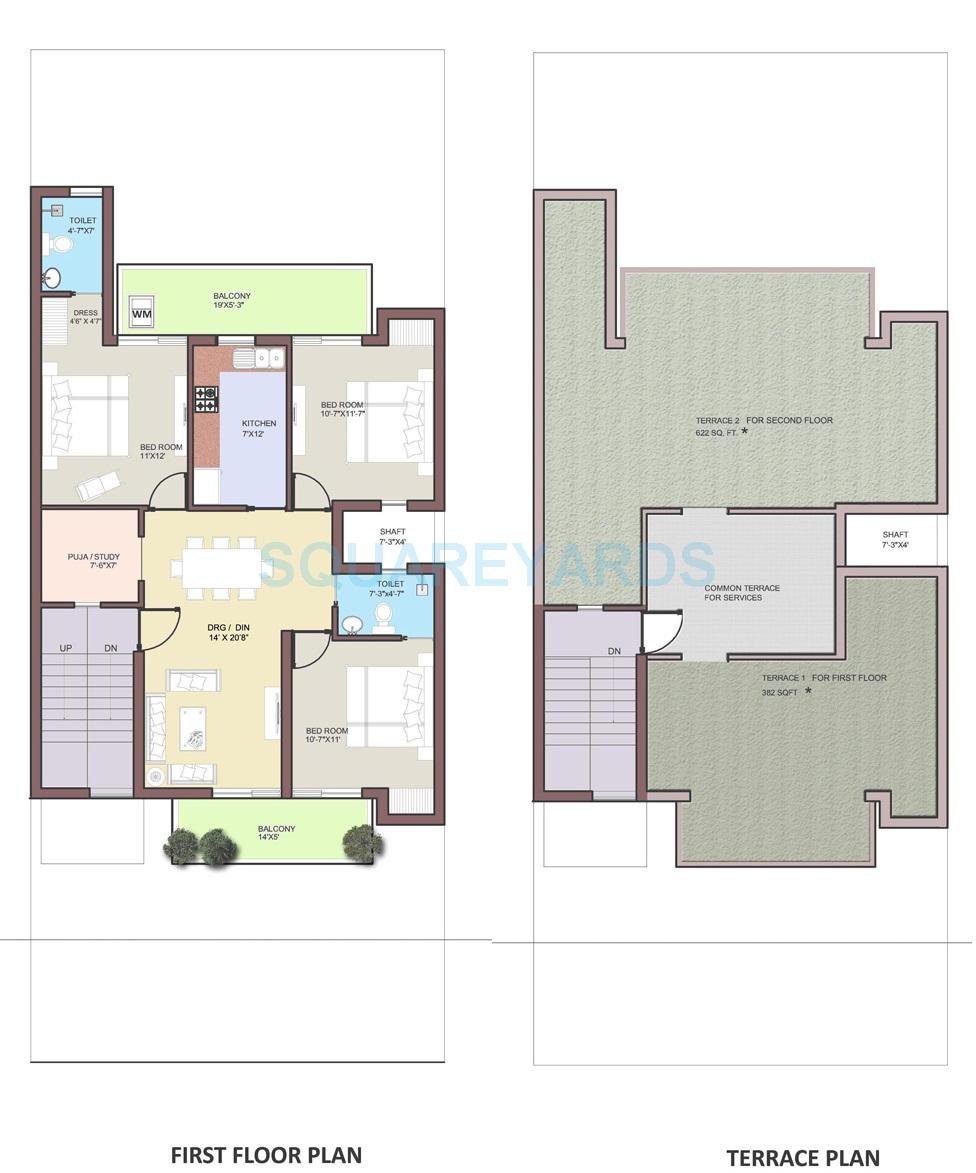  3 BHK Apartment at BPTP Park Elite Floors, Sector 85 – for Sale
