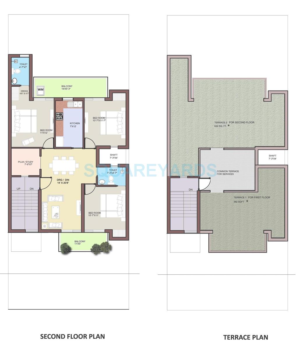 Other, bptp-park-elite-floors 3 Bedroom 1660 Sq.Ft. Apartment In Sector 85 Faridabad 8702088