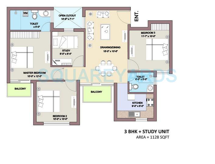  3 BHK Apartment at BPTP Park Elite Premium, Sector 84 – for Sale