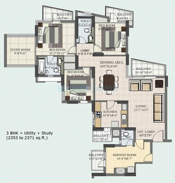  3 BHK Apartment at BPTP Princess Park, Sector 86 – for Sale