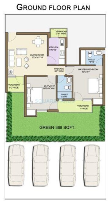  2 BHK Apartment at Klj Platinum Floors, Sector 77 – for Rent