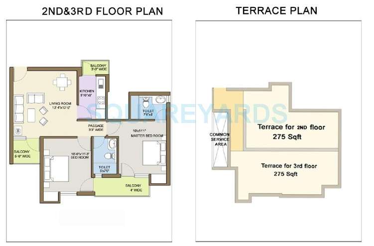 klj platinum floors independent floor 2bhk 1104sqft 1