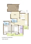 KLJ Platinum Plus 3 BHK Layout