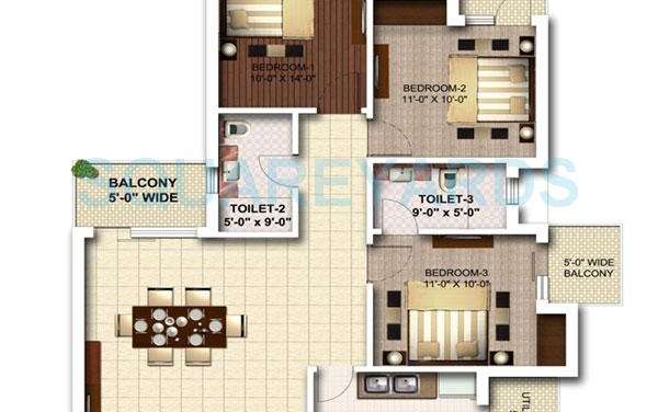 mgh mulberry county apartment 3bhk 1806sqft 1