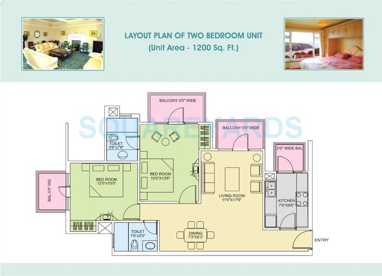 Other, ors-royal-residency 2 Bedroom 879 Sq.Ft. Apartment In Sector 89 Faridabad 9386305