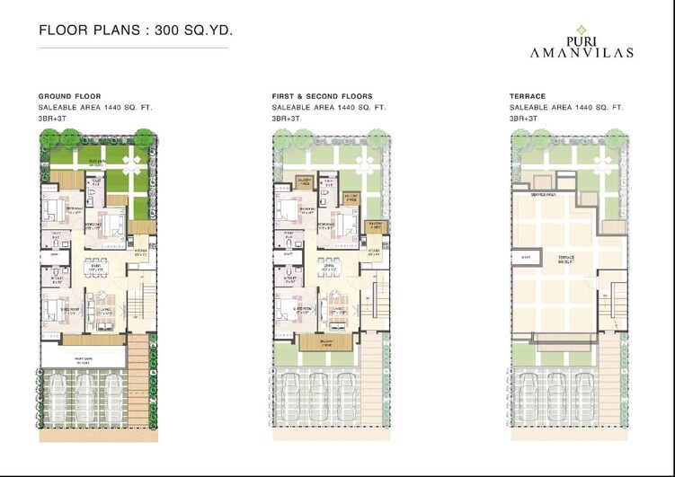 puri aman vilas ind floor 3bhk 1440sqft 1