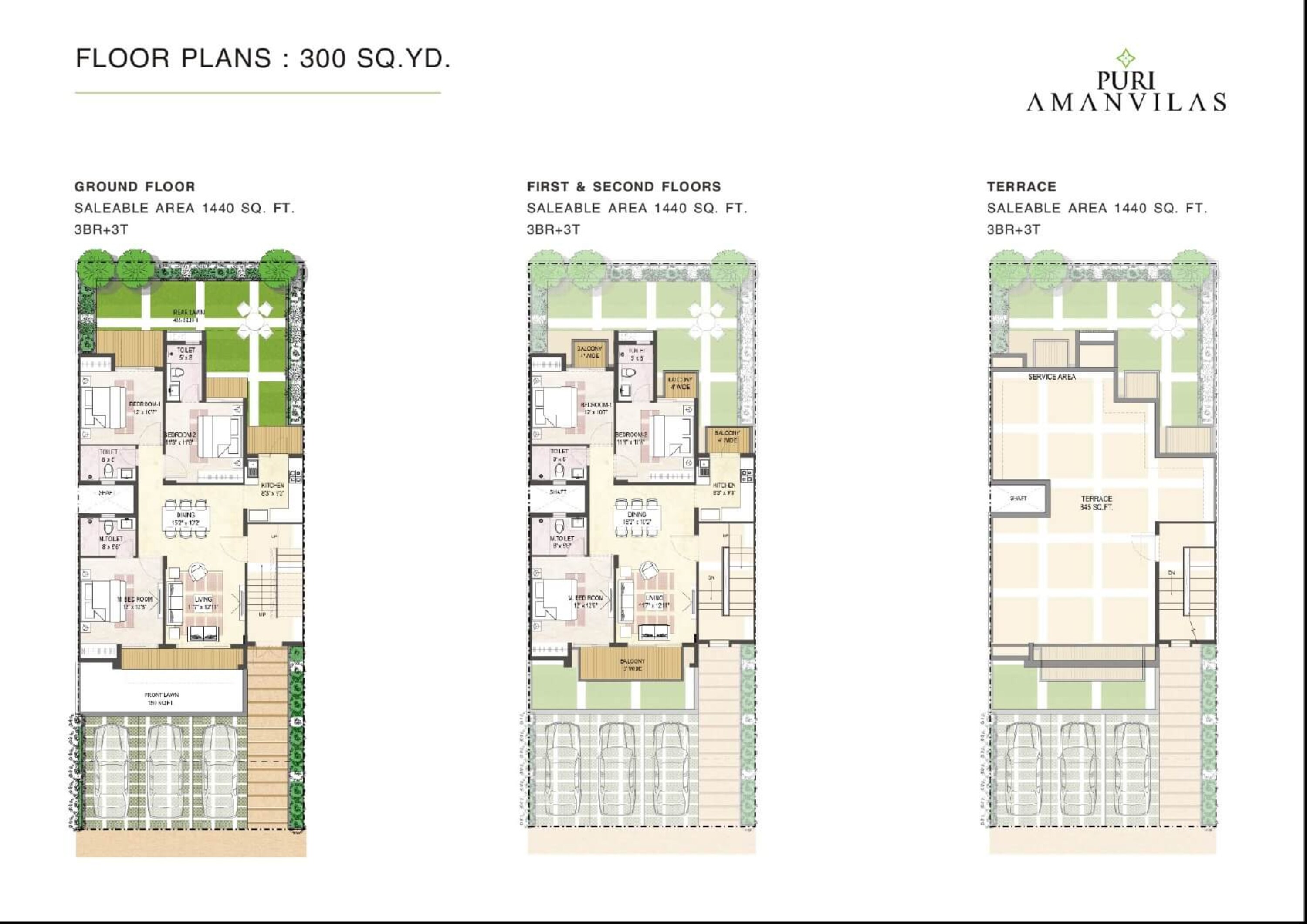 puri aman vilas ind floor 3bhk 1440sqft 1