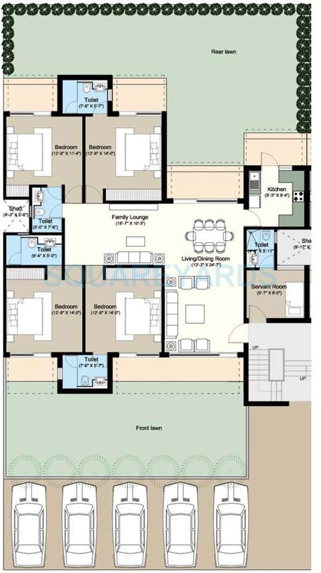 Other, puri-vip-floors 4 Bedroom 1524 Sq.Ft. Apartment In Sector 81 Faridabad 9656195