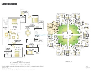  3 BHK Apartment at RPS Auria, Sector 88 – for Sale
