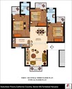 Dhingra Suburbian Floors 3 BHK Layout