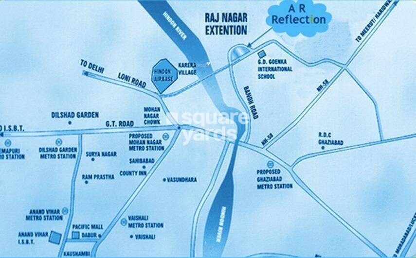 A R Reflections Location Image