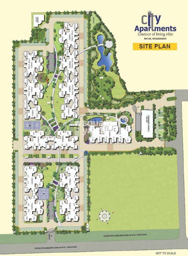 aditya city apartments project master plan image2
