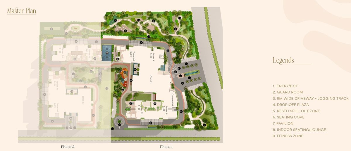 Aditya Rosemont Residency Master Plan Image