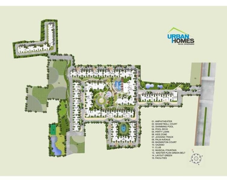 Aditya Urban Homes Master Plan Image