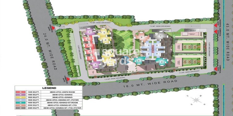 Ajnara Fragrance Master Plan Image