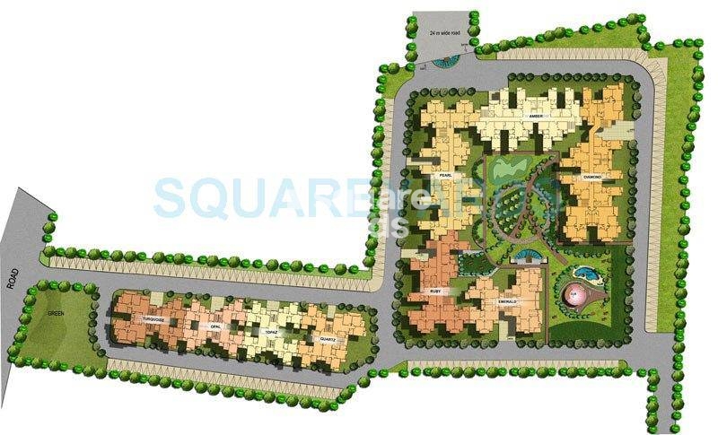 Amrapali Royal Master Plan Image