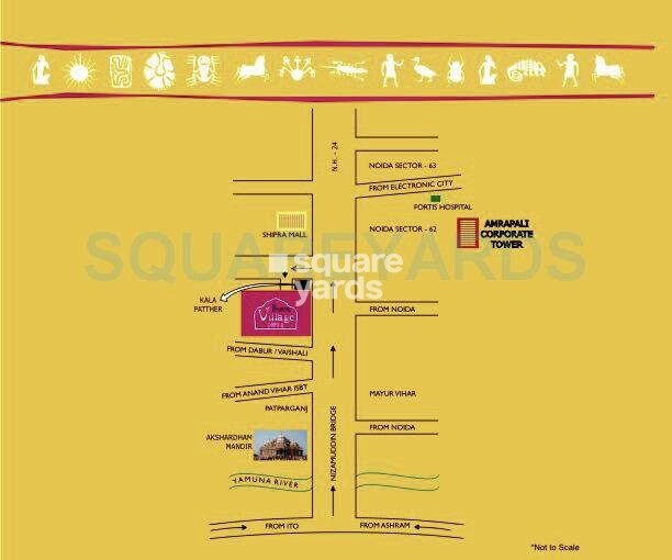 Amrapali Village II Location Image
