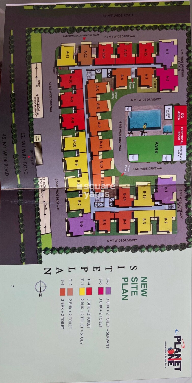 Andromida Planet One Master Plan Image