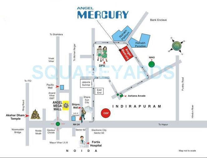 Angel Mercury Location Image
