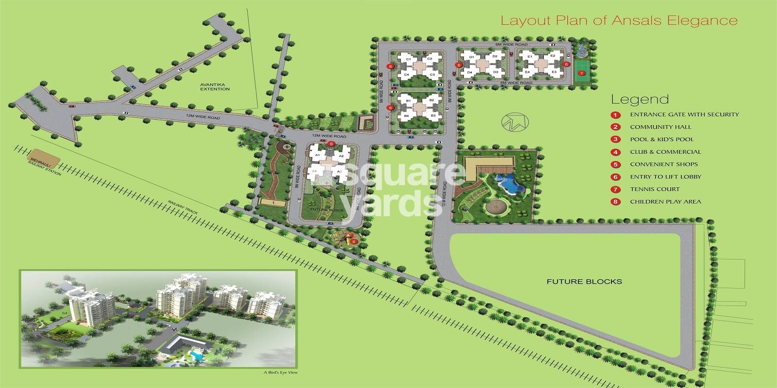 Ansal Housing Elegance Master Plan 1