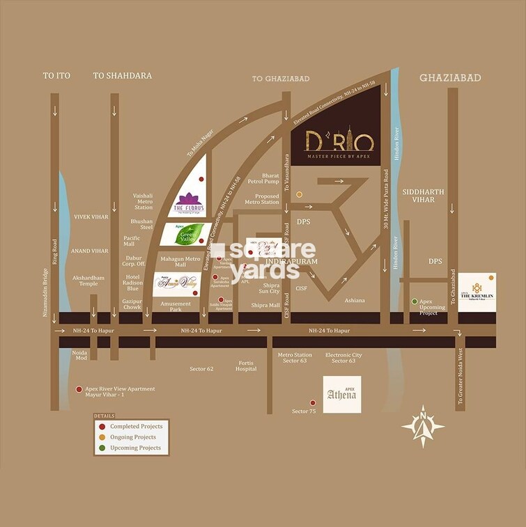 Apex The Rio Location Image