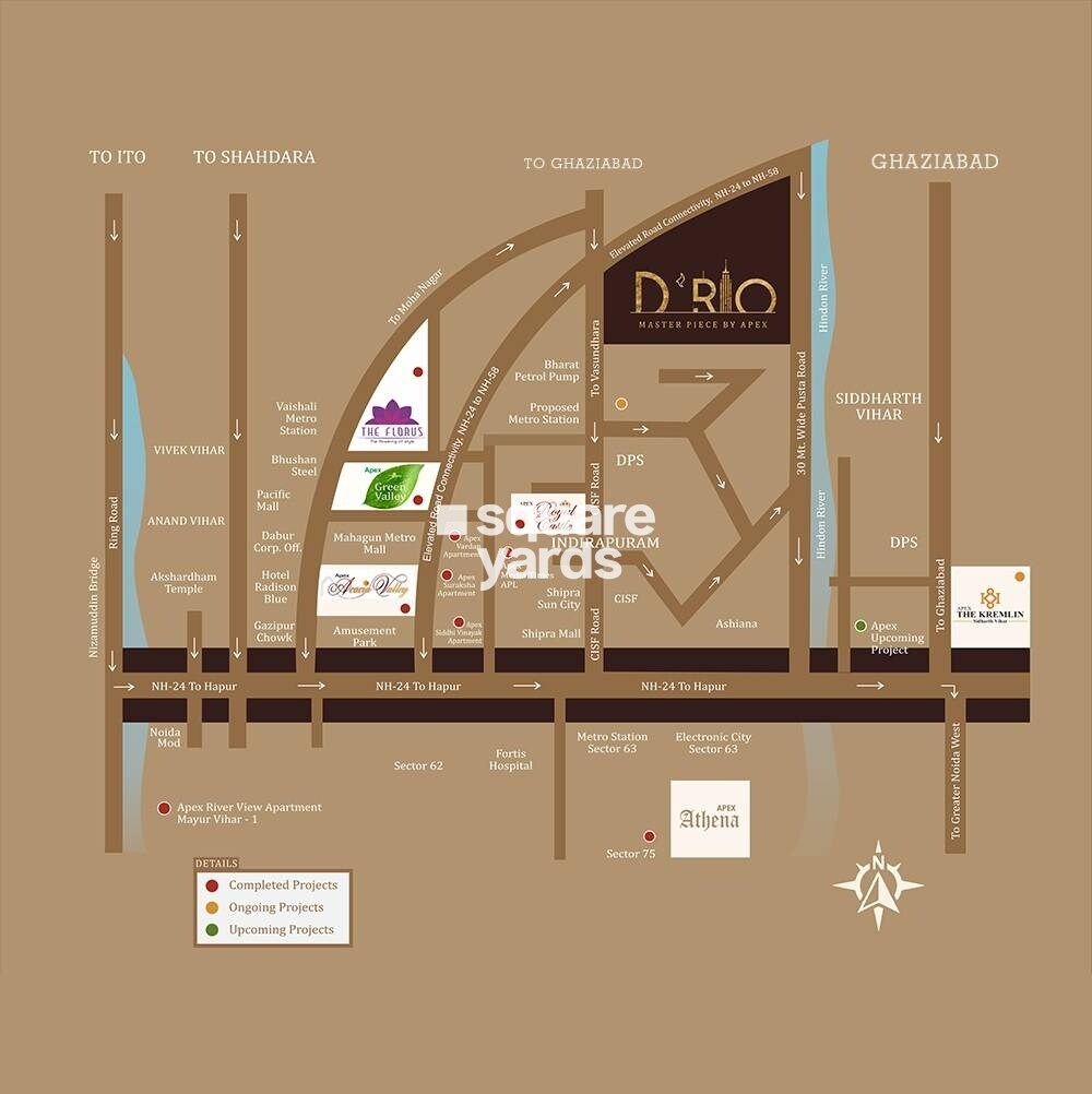 Apex The Rio Location Image