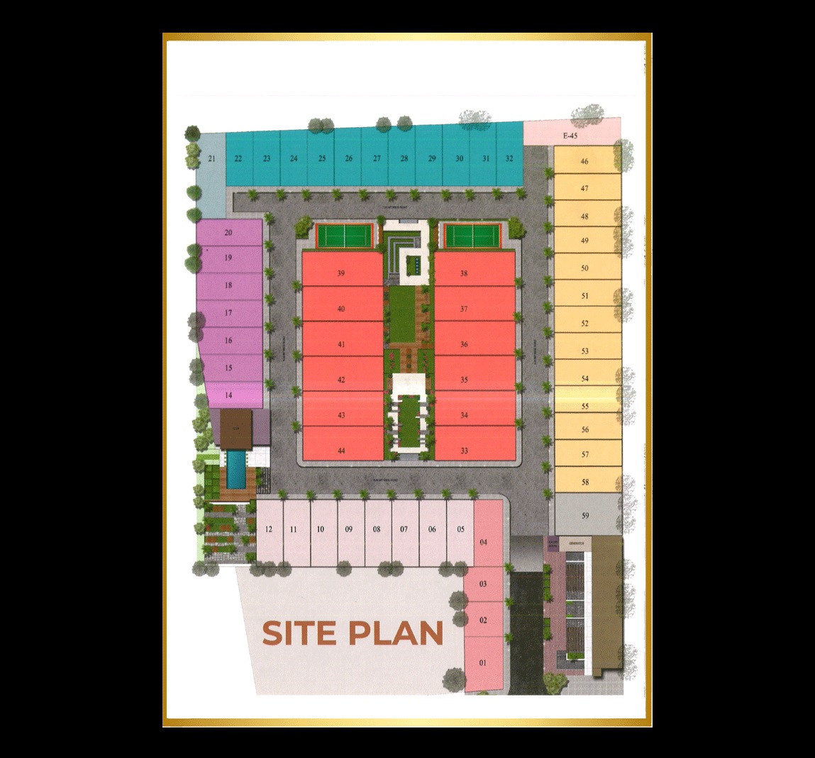 Plan Raj Nagar Ascent Laxmi Villas in Raj Nagar Extension, Ghaziabad @ 1.89 Cr - Floor ...
