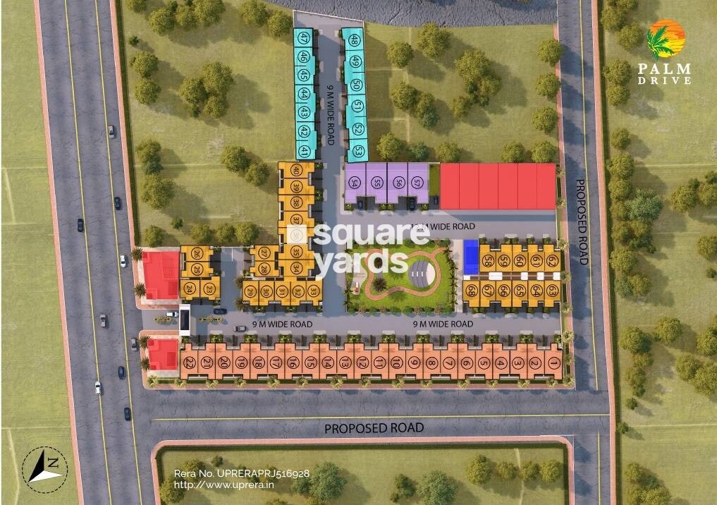 Indus Palm Drive Master Plan Image